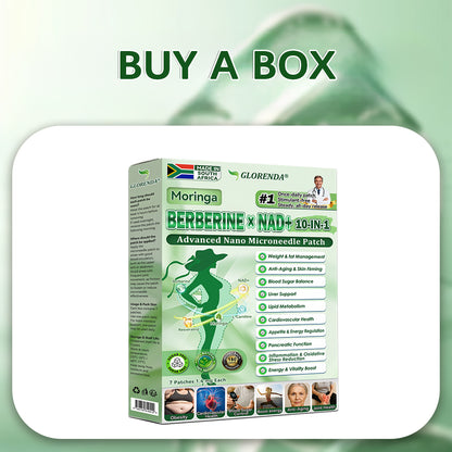 🔥 Only 10 boxes left! Get 30% off! GLORENDA® Moringa · Berberine × NAD+ 10-in-1 Patch is doctor-tested and proven safe — just 4–6 patches support weight, blood sugar, digestion, and energy with lasting results!