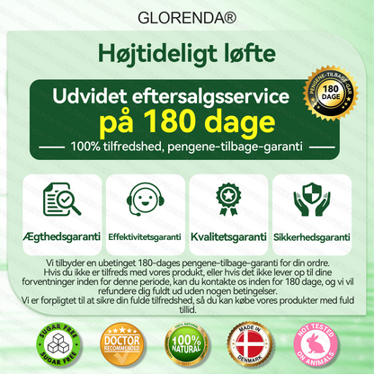 🔥 Kun 10 æsker tilbage! 30% ekstra rabat. GLORENDA® Moringa · Berberin × NAD+ Advanced 10-i-1-komponent: sikker, testet og effektiv til vægt, glukose, fordøjelse og energi.