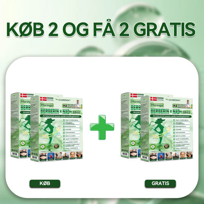🔥 Kun 10 æsker tilbage! 30% ekstra rabat. GLORENDA® Moringa · Berberin × NAD+ Advanced 10-i-1-komponent: sikker, testet og effektiv til vægt, glukose, fordøjelse og energi.