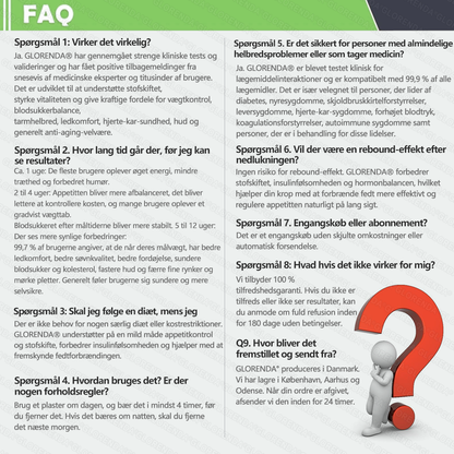 🔥 Kun 10 æsker tilbage! 30% ekstra rabat. GLORENDA® Moringa · Berberin × NAD+ Advanced 10-i-1-komponent: sikker, testet og effektiv til vægt, glukose, fordøjelse og energi.