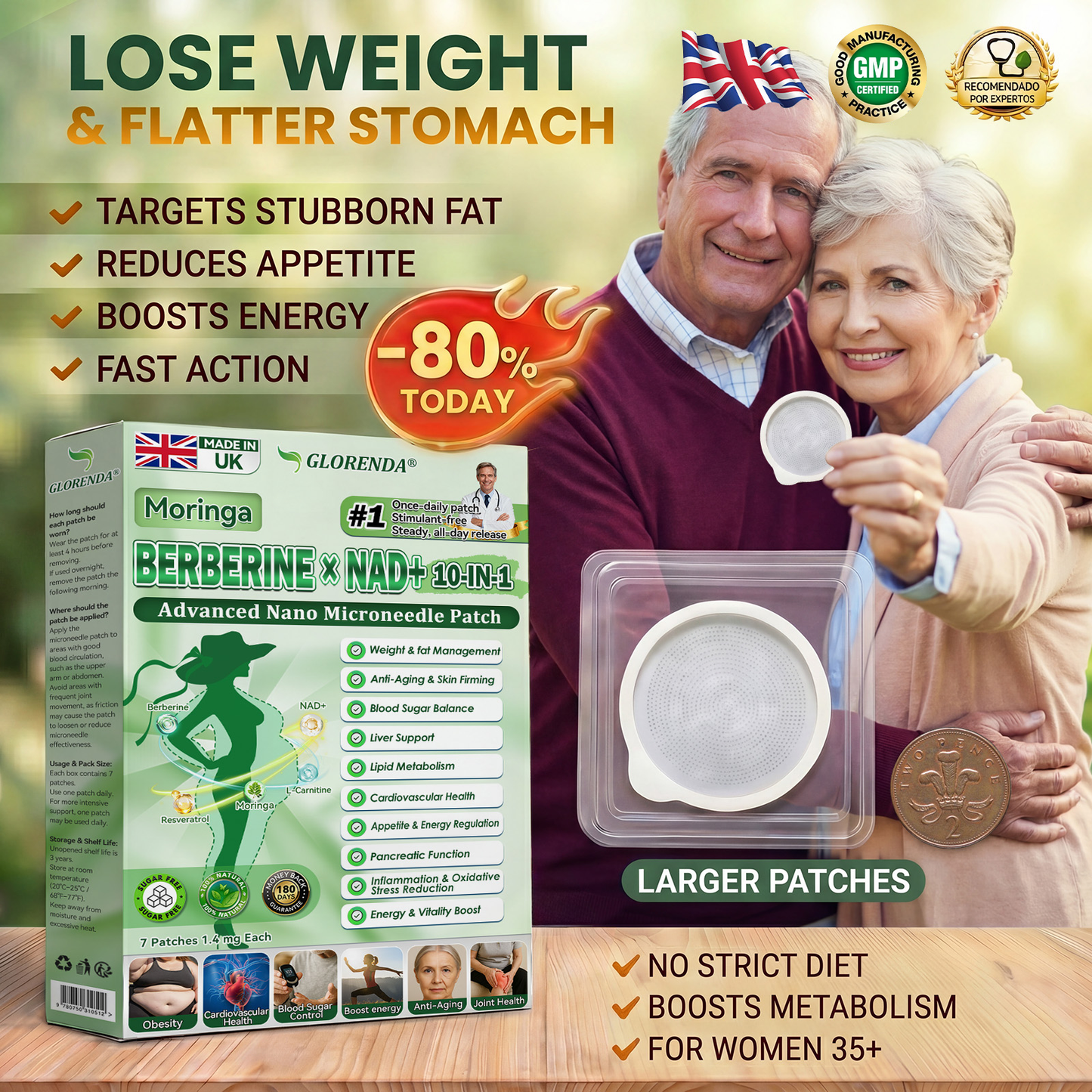 【 🍉Last Day Promotion 70% OFF🍉】 𝐆𝐋𝐎𝑹𝑬𝑵𝑫𝗔®𝑴𝒐𝒓𝒊𝒏𝒈𝗮 · 𝗕𝗲𝗿𝗯𝗲𝗿𝙞𝙣𝙚 × 𝙉𝘼𝐃+ 𝟏𝟎-𝐢𝐧-𝟏 𝗔𝗱𝘃𝗮𝗻𝗰𝙚𝙙 𝙉𝙖𝙣𝙤 𝙈𝙞𝙘𝙧𝙤𝙣𝙚𝙚𝐝𝐥𝐞 𝐏𝐚𝐭𝙘𝙝🇬🇧(𝐉𝐮𝐬𝐭 𝐨𝐧𝐜𝐞 𝐚 𝐝𝐚𝐲, 𝐯𝐢𝐬𝐢𝐛𝐥𝐞 𝐜𝐡𝐚𝐧𝐠𝐞𝐬 𝐢𝐧 𝟕 𝐝𝐚𝐲𝐬） ✅ 𝐅𝐨𝐫 𝐨𝐛𝐞𝐬𝐢𝐭𝐲, 🅛🅞🅞🅢🅔 🅢🅚🅘🅝,𝐝𝐢𝐚𝐛𝐞𝐭𝐞𝐬, 𝐬𝐥𝐞𝐞𝐩 𝐚𝐩𝐧𝐞𝐚, 𝐣𝐨𝐢𝐧𝐭 𝐢𝐬𝐬𝐮𝐞𝐬, 𝐚𝐧𝐝 𝐦𝐨𝐫𝐞